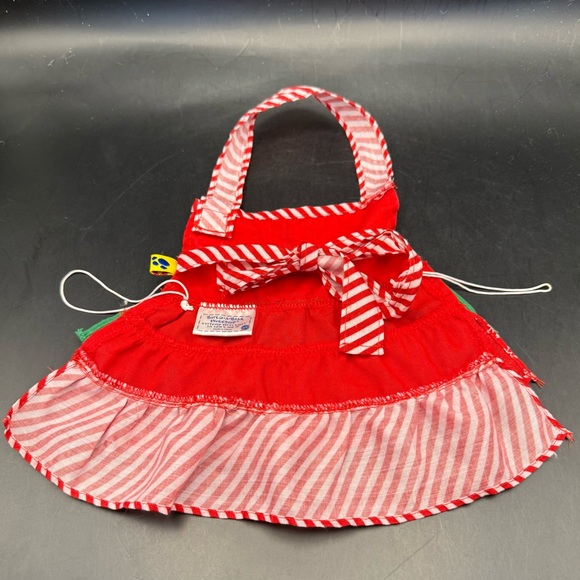 Build A Bear Holiday Outfit Festive Christmas Cookies Apron/Pinafore - Picture 6 of 7